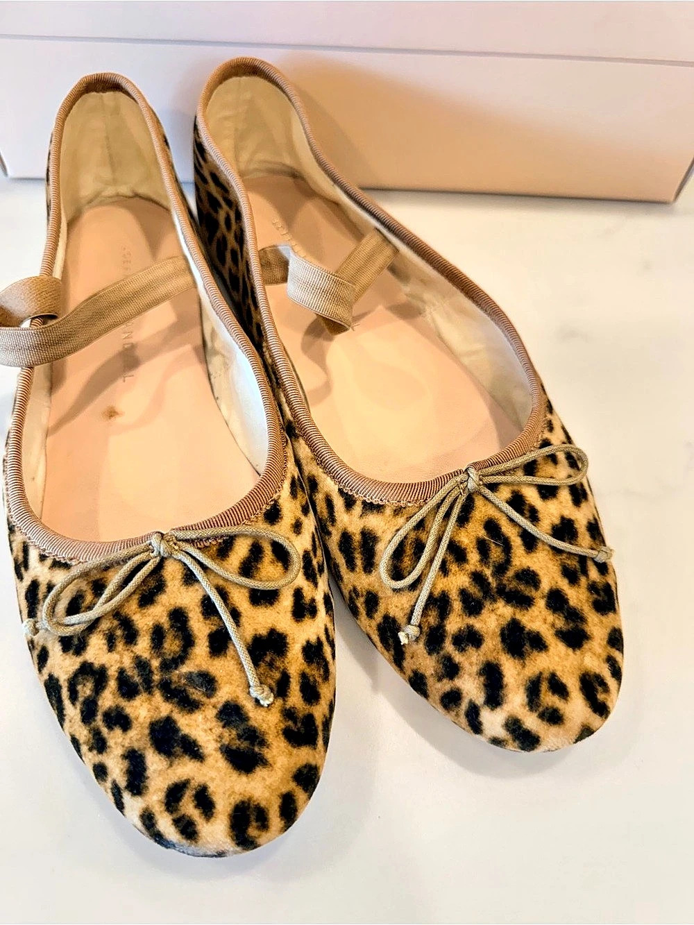 Loeffler Randall Leopard Print Flats